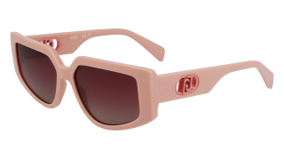 Gafas de sol Liu Jo LJ801S Beige Rectangular - 1