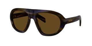 Gafas de sol Prada 0PR C05S Azul Cuadrada - 1