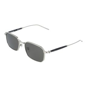 Gafas de sol Montblanc MB0441S ONE SHOT Plateados Rectangular - 1
