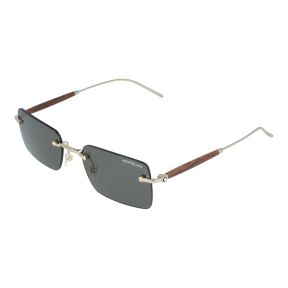Gafas de sol Montblanc MB0453S ONE SHOT Dorados Rectangular - 1